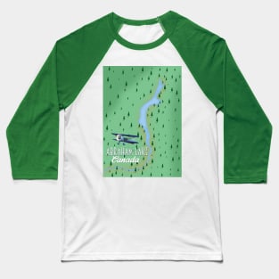 Abraham Lake Canada Baseball T-Shirt